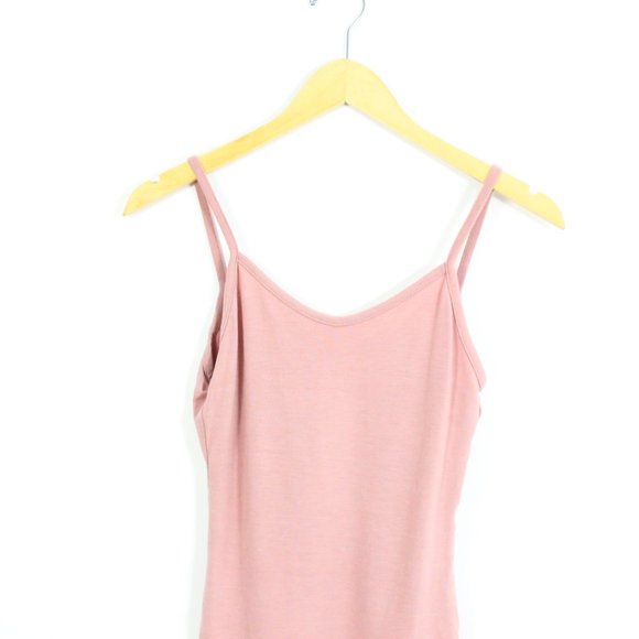 Urban Heritage Pink Spaghetti Strap Bodysuit - Picture 3 of 6